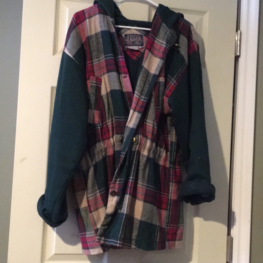 East West Plaid Jacket